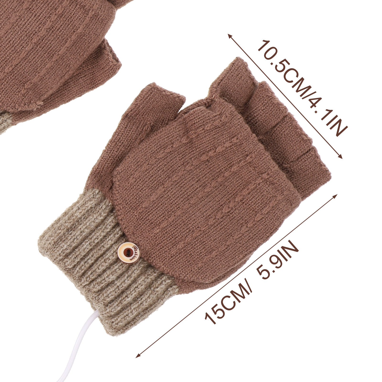 1 paire de gants chauffants d' - Heated Gloves Electric avis et prix
