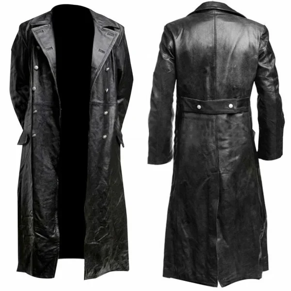 Veste en cuir hommes hiver pol - Winter Clothing Pk avis et prix