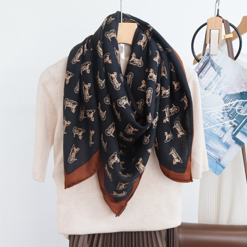 Écharpe en mélange de soie et  - Winter Clothing Hong Kong avis et prix